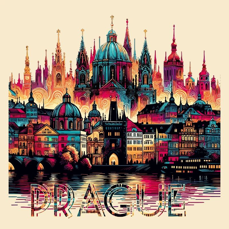 Prague Capitale République tchèque Cadeau