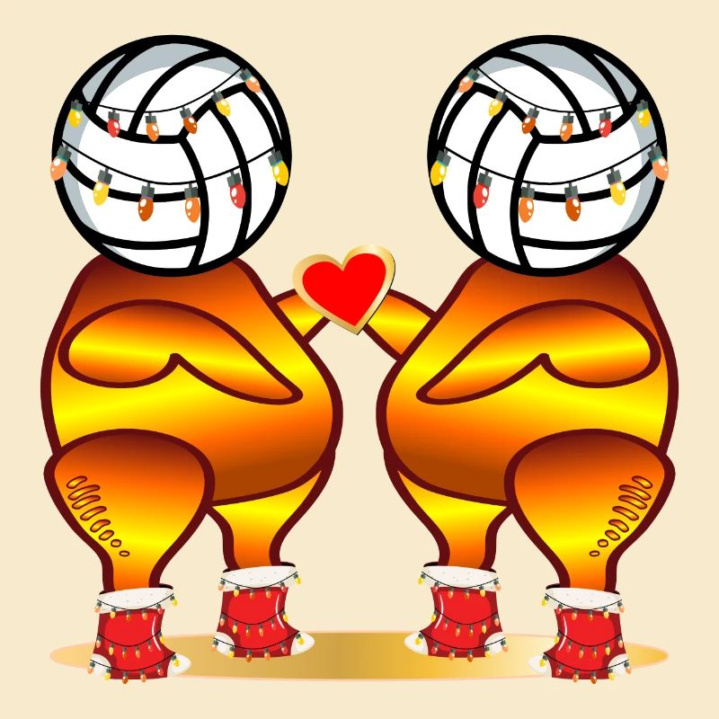 CHRISTMAS ROAST CHICKEN VOLLEYBALL