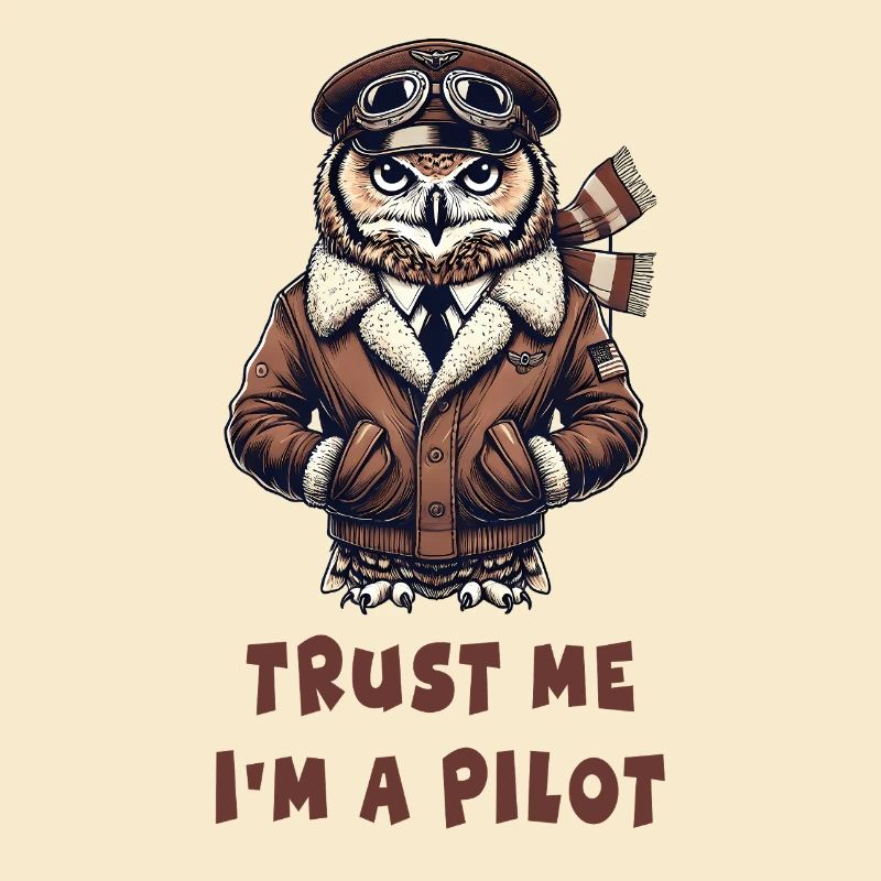 Vertraue mir, ich bin Pilot / Eule