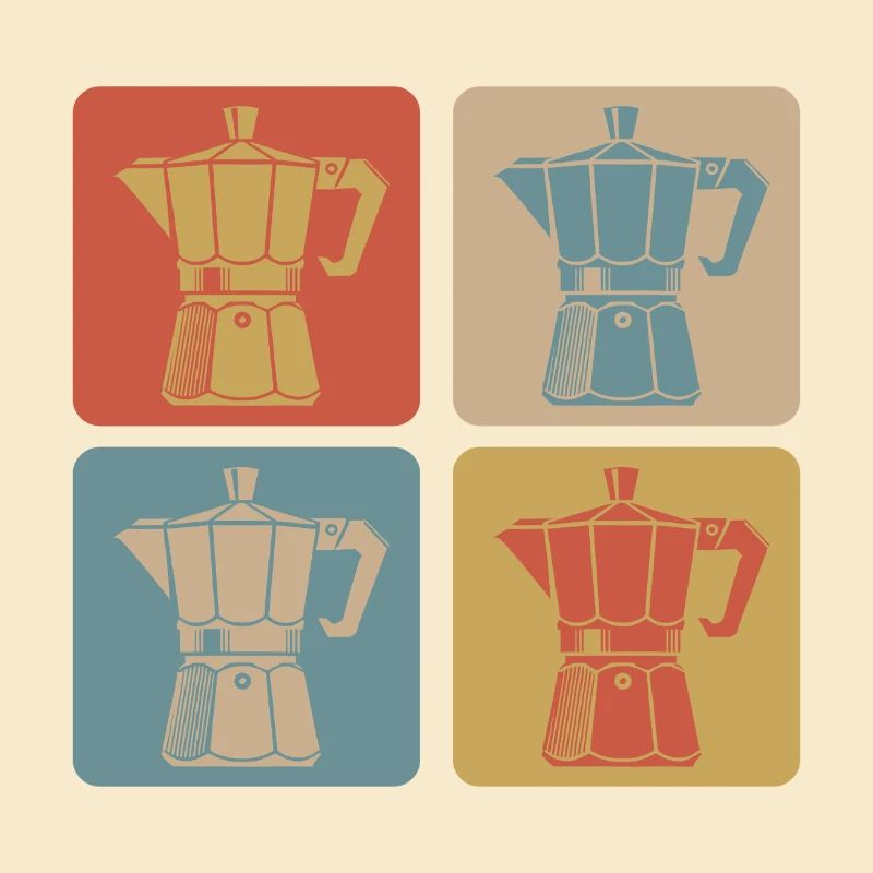 Machine à expresso rétro