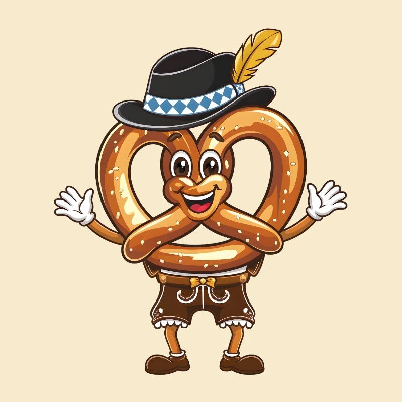 Bretzel heureux