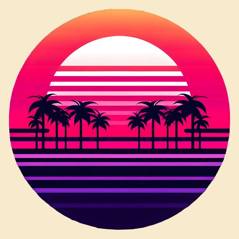 Neon Sunset Palmlands