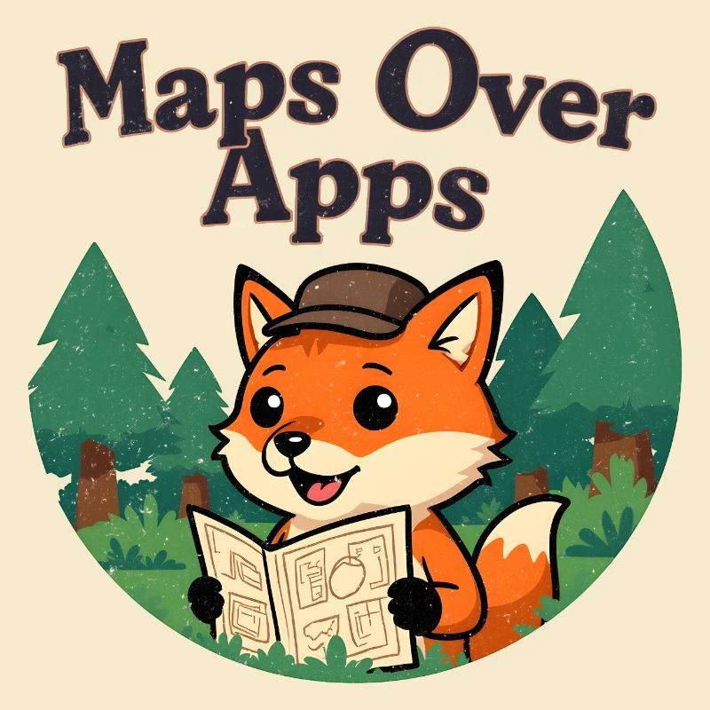 Maps over Apps Fox with map