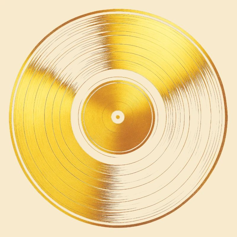 Collectionneur Vinyle Disque Or Vinyle