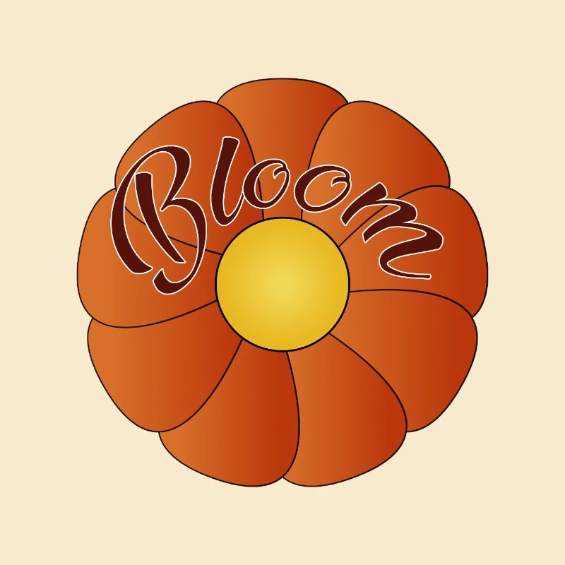 Bloom - einfaches Blumendesign
