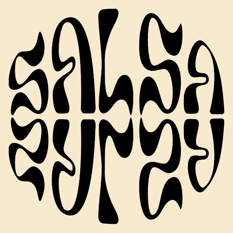Conception de logo typographique Salsa