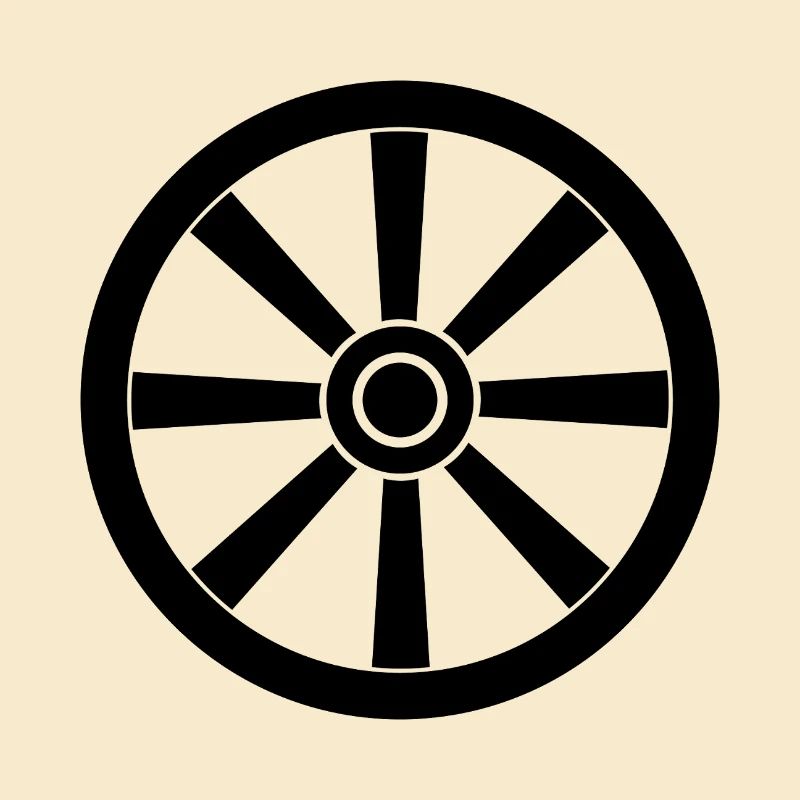Roue de chariot
