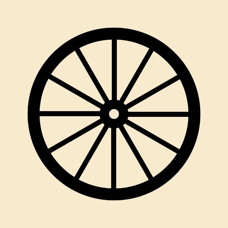 Roue de chariot
