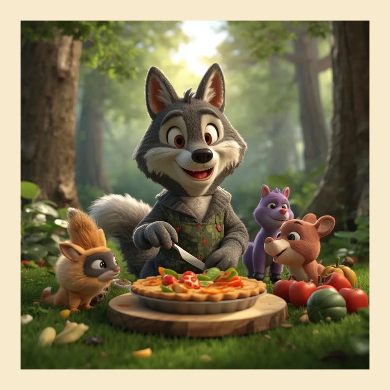 wolf, grey wolf, plush wolf