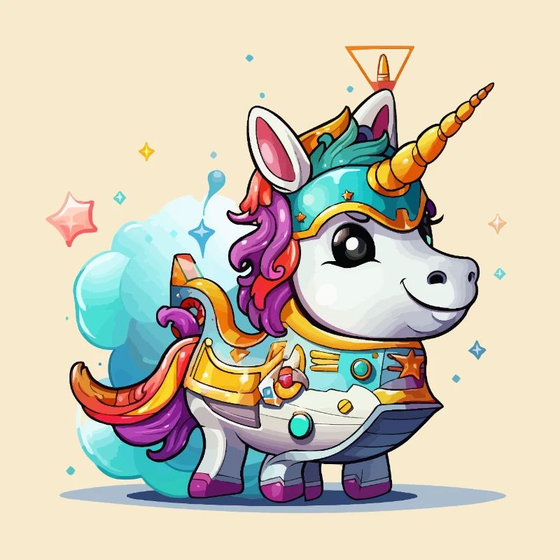 Aventure de la Licorne Spatiale