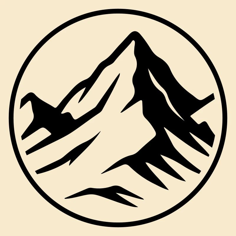 Mountain icon summit