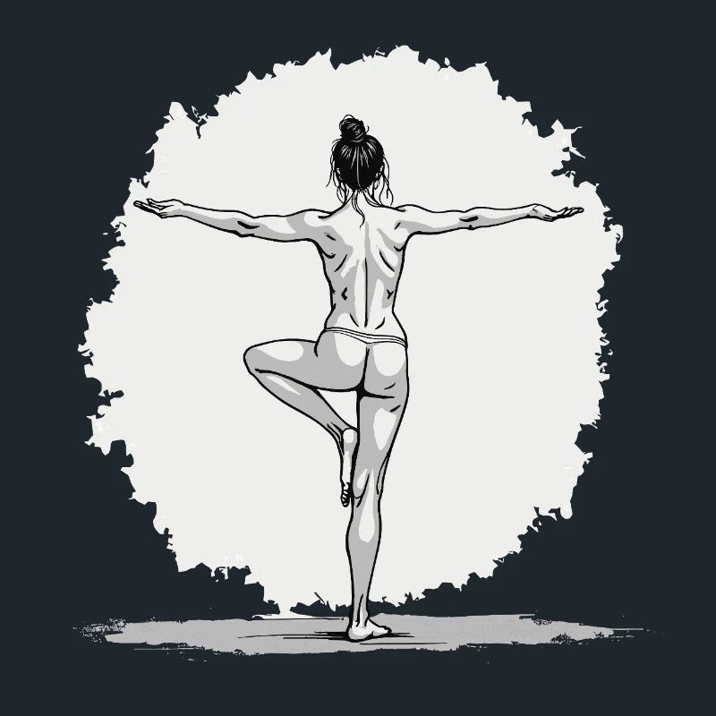 Yoga Exercice, Équilibre, Pleine Conscience et Relaxation