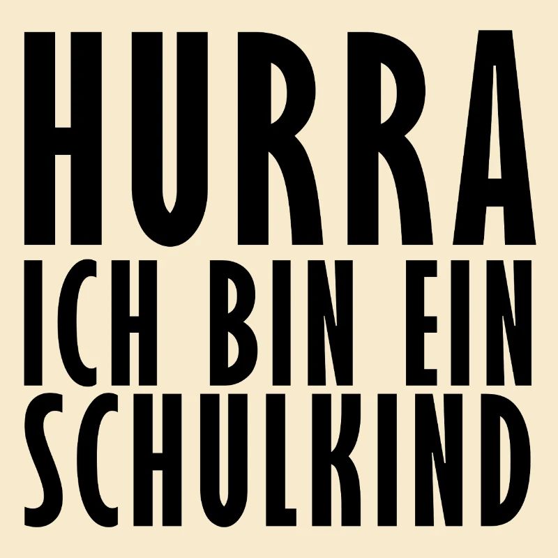 Hurra ich bin ein Schulkind