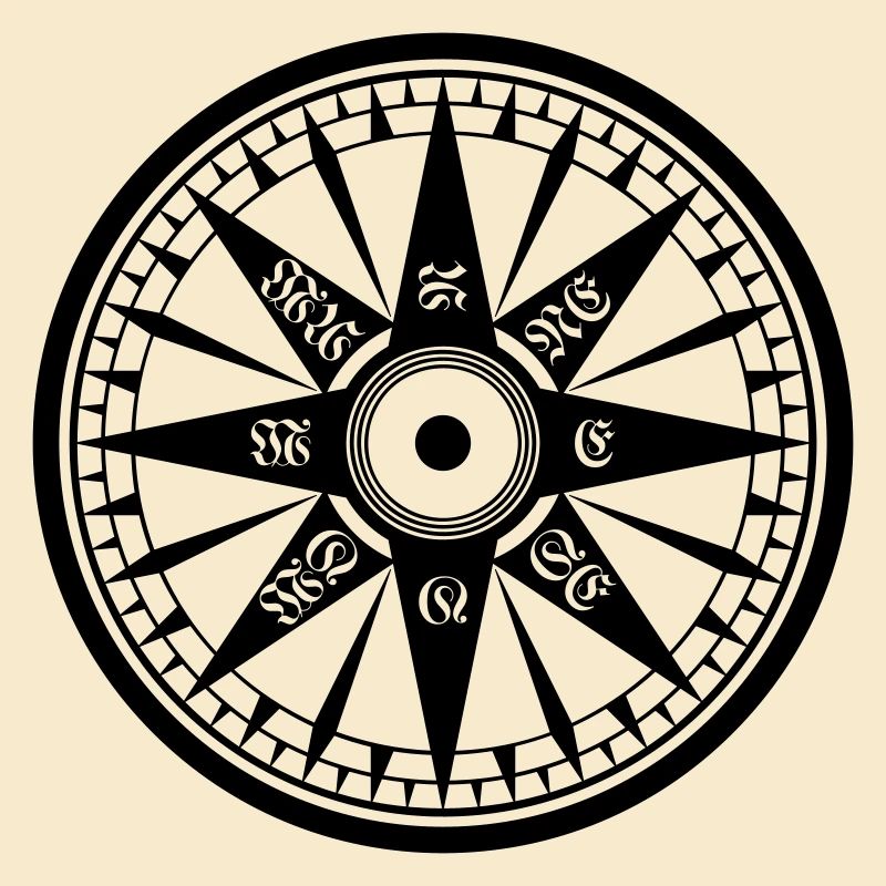 Compass – Wind Rose, Ship's Compass