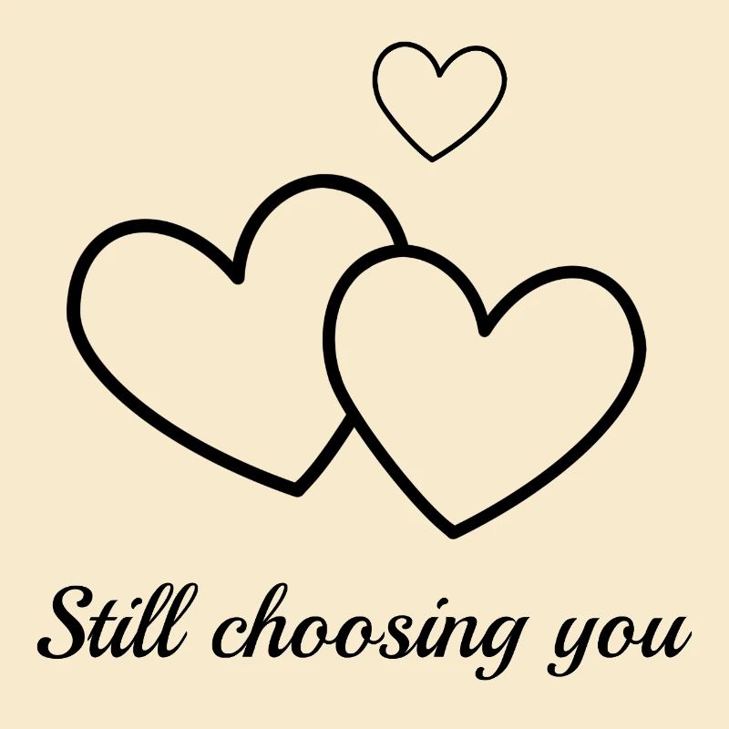 Ich wähle dich immer noch – ein einfaches und süßes Geschenk