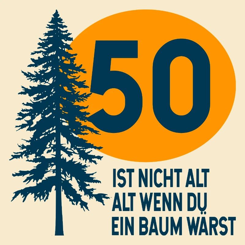 50. Geburtstag Geschenk Baum