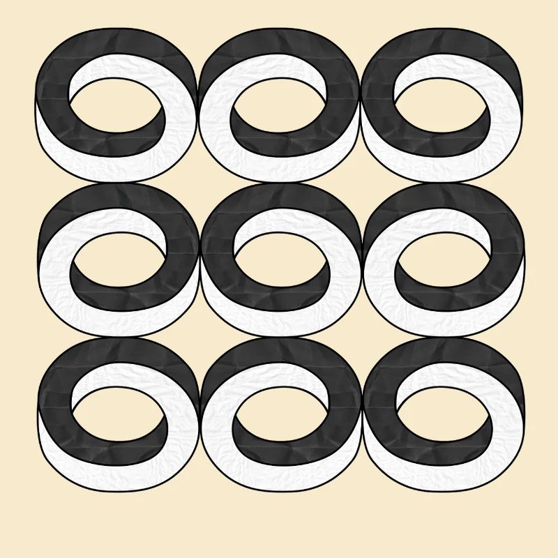 Optical Illusion Circles Texture