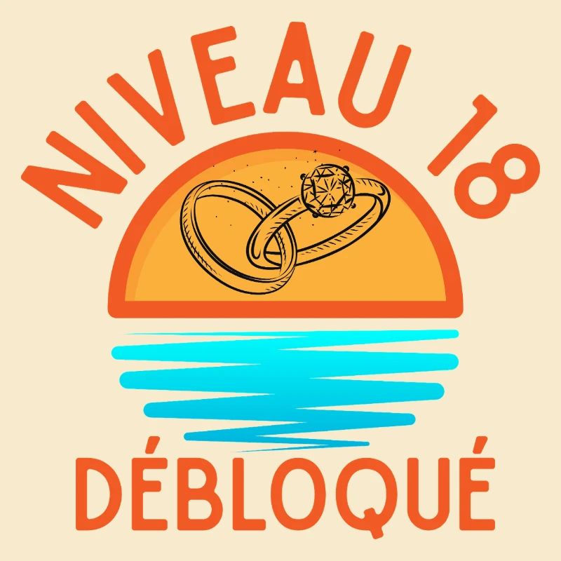 Niveau 18 Débloqué, une touche créative et joyeuse
