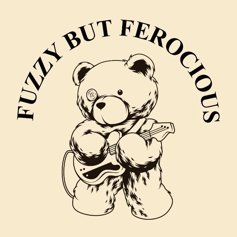 Fuzzy but Ferocious – Bear Rock Saying
