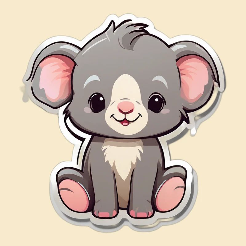 Pastel Cuddly Koala