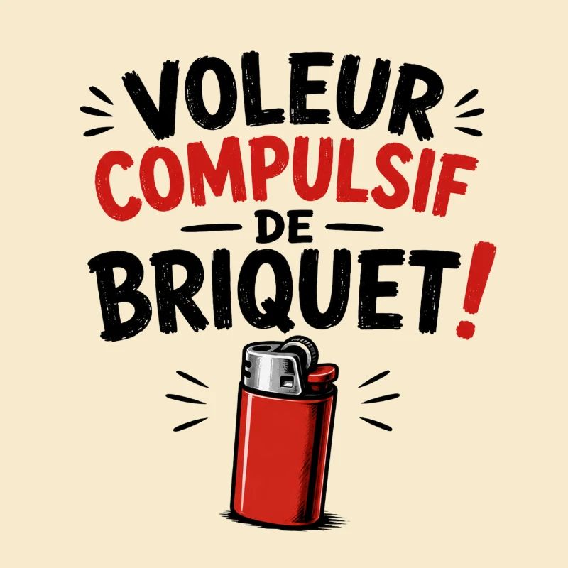 Voleur Compulsif de Briquet !