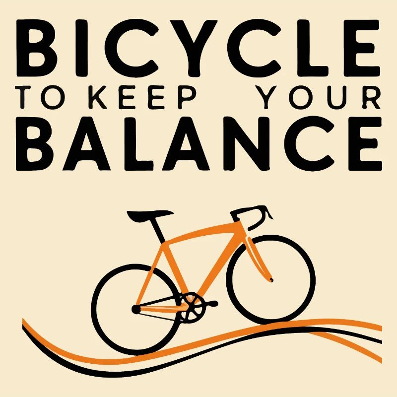 Conception de cyclisme d’équilibre et de conduite