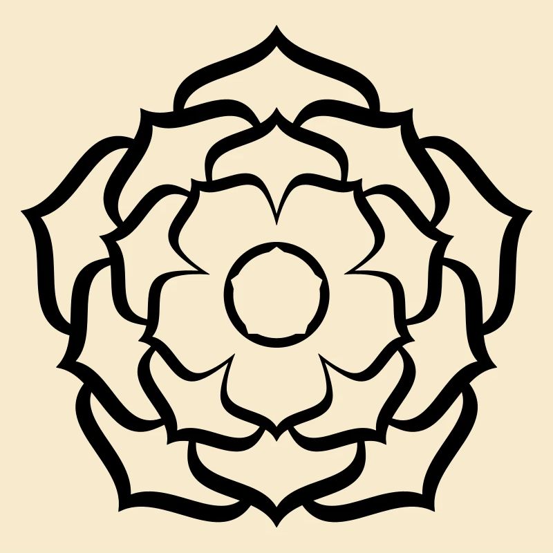 Lotus Mandala Inverted