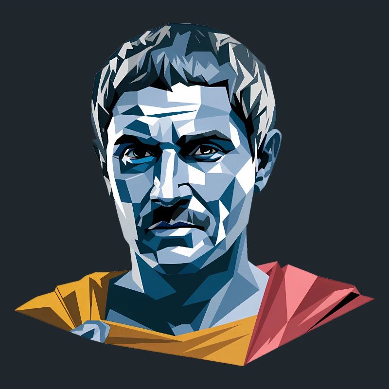 Caesar - Cool History Logo