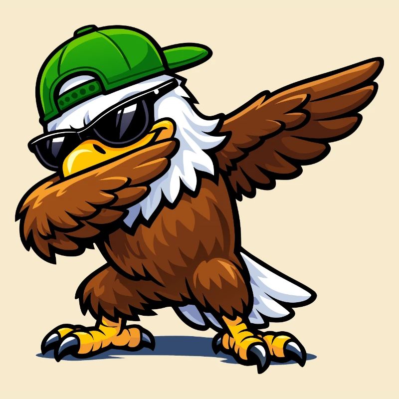 Dabbing Eagle