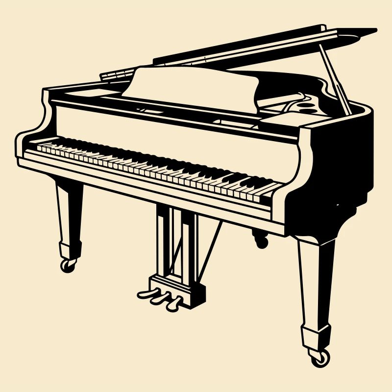 piano à queue piano