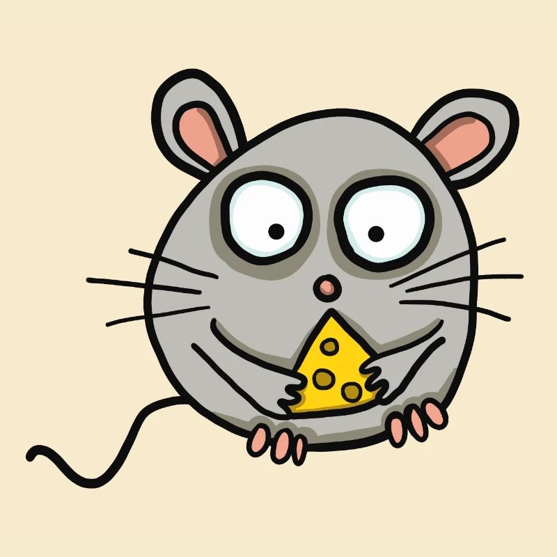 Mouse with cheese
