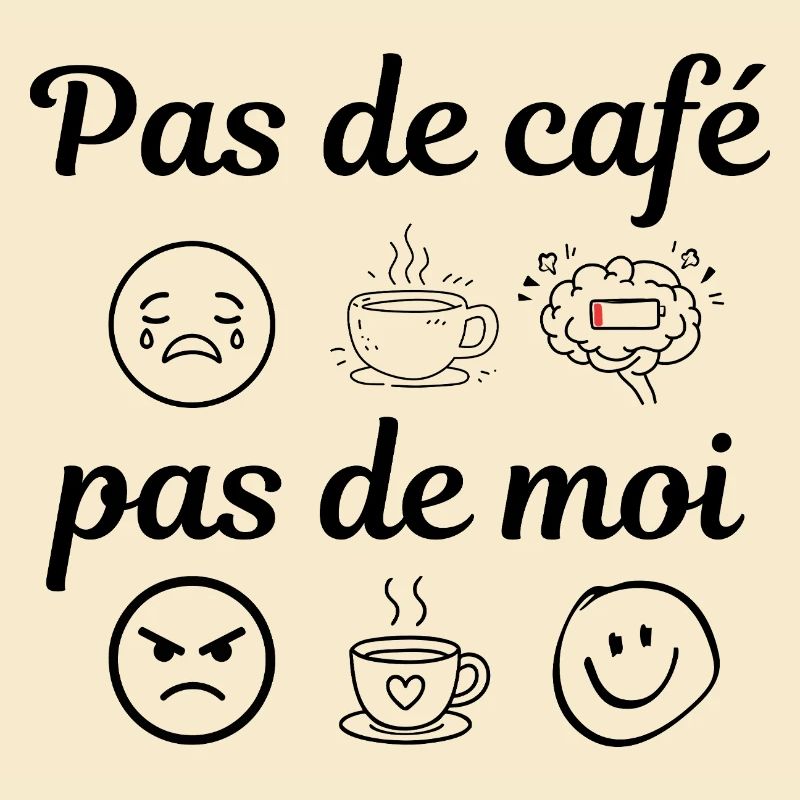 pas de café pas de moi