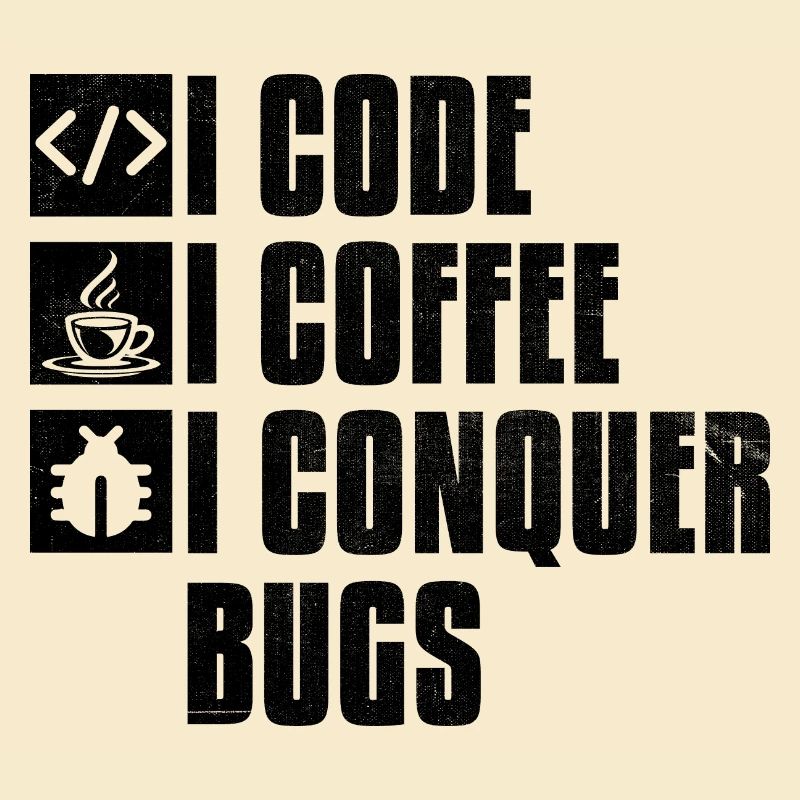 Coffee Coding Programmer Coder Developer Nerd Coff