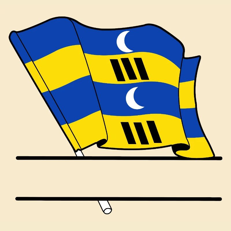 Drapeau Ameland – Conception sur mesure de l’île