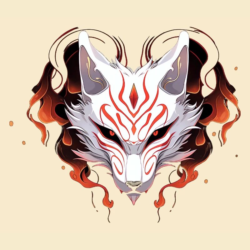 Masque Kitsune