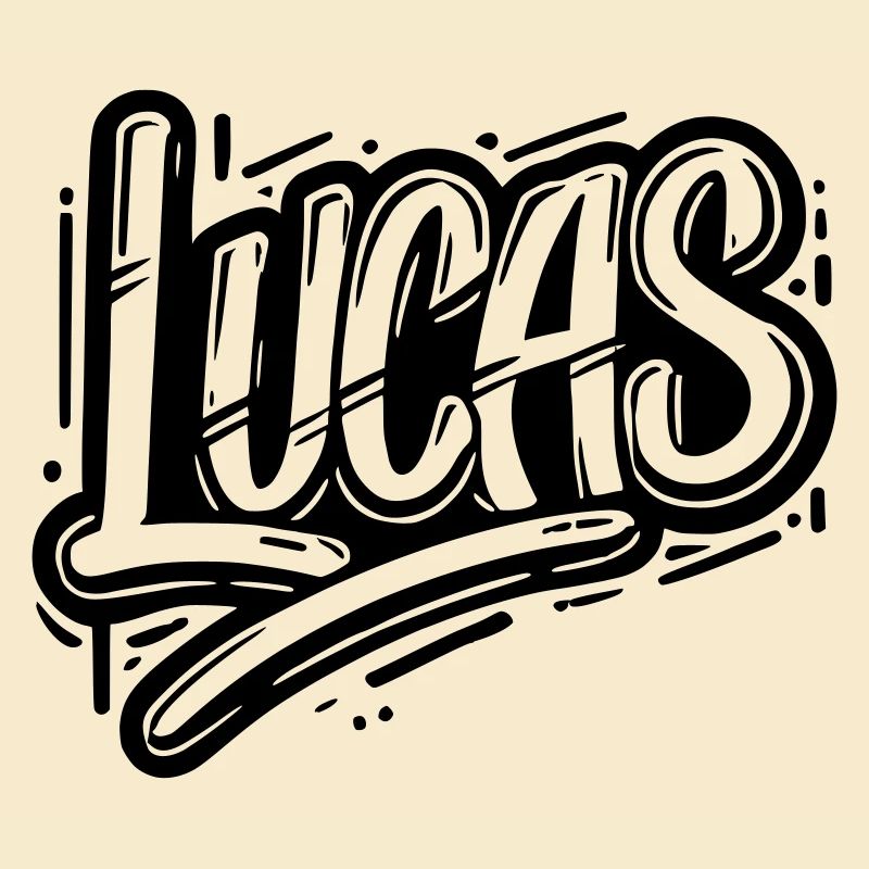 Lucas Nom Prénom Graffiti