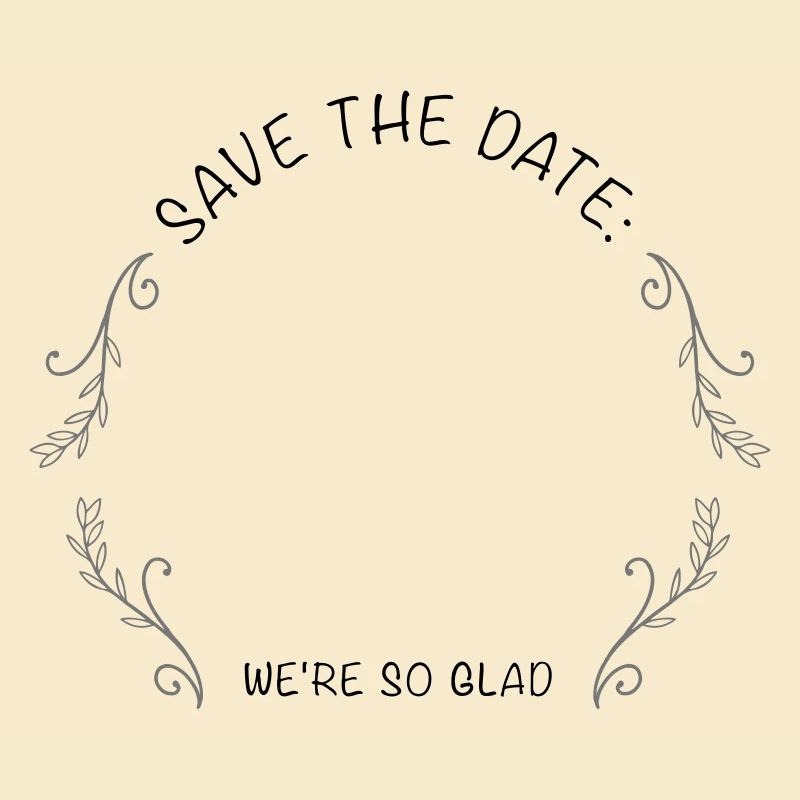 SAVE THE DATE | Merke das Datum vor.