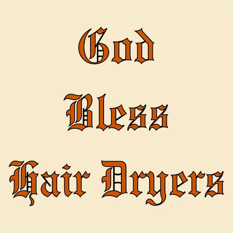 GodBlessSèche-cheveux