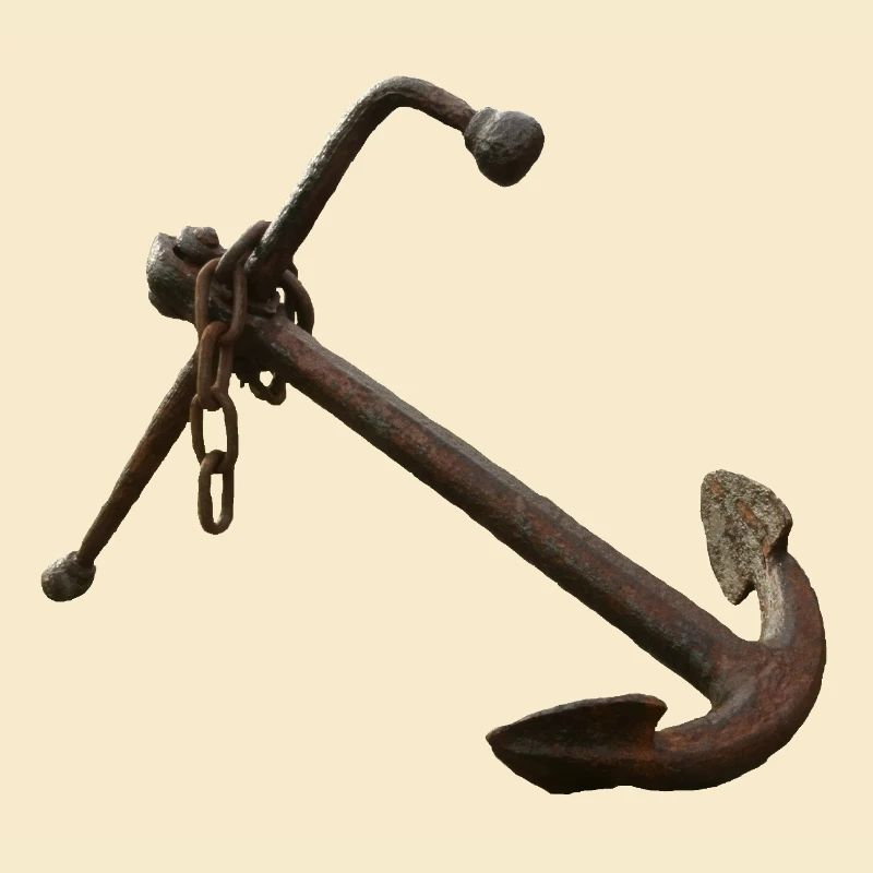 Rusted Anchor Nautical