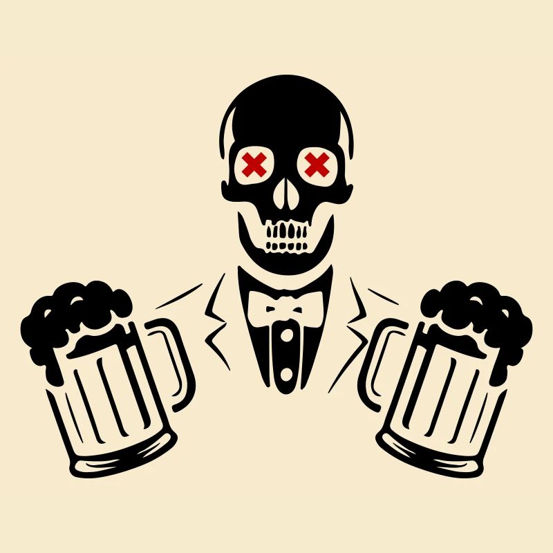 Bräutigam Bier Hochzeit
