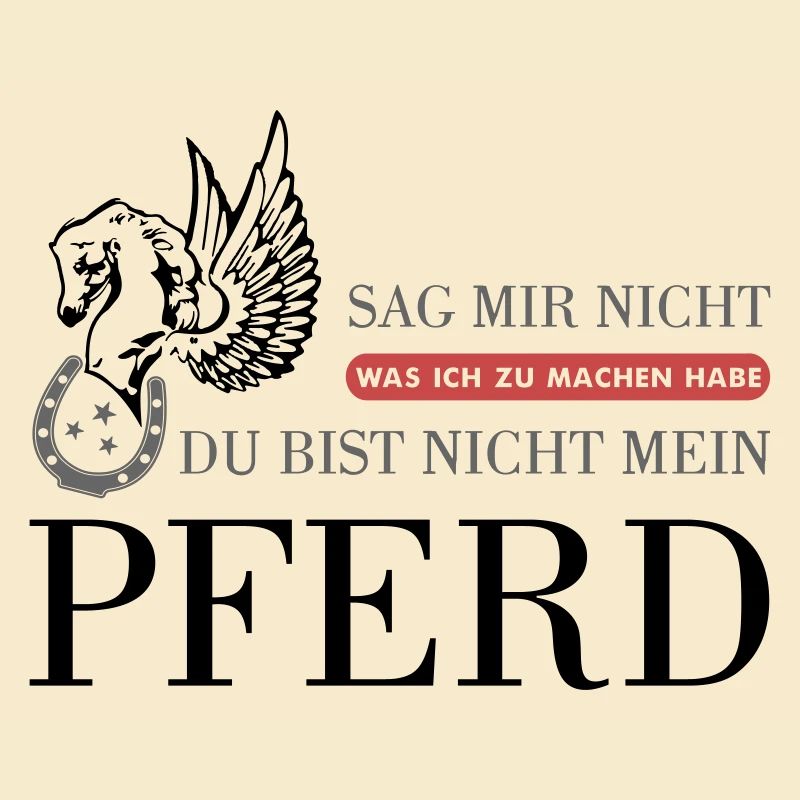 La déclaration « Pas mon cheval »