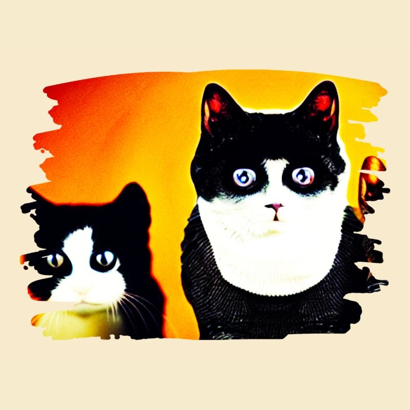 Paire de chats