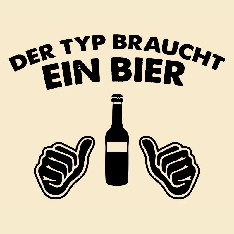 The guy needs a beer