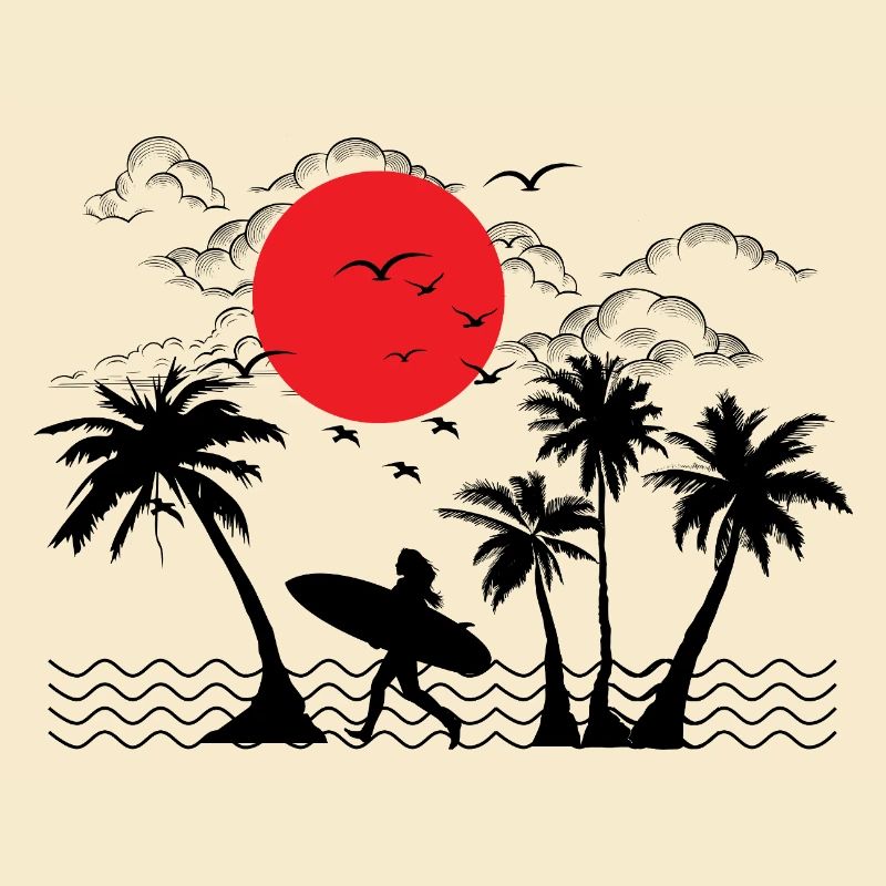 SUMMER surf beach