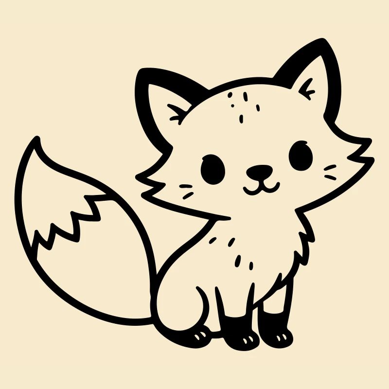 fox cute