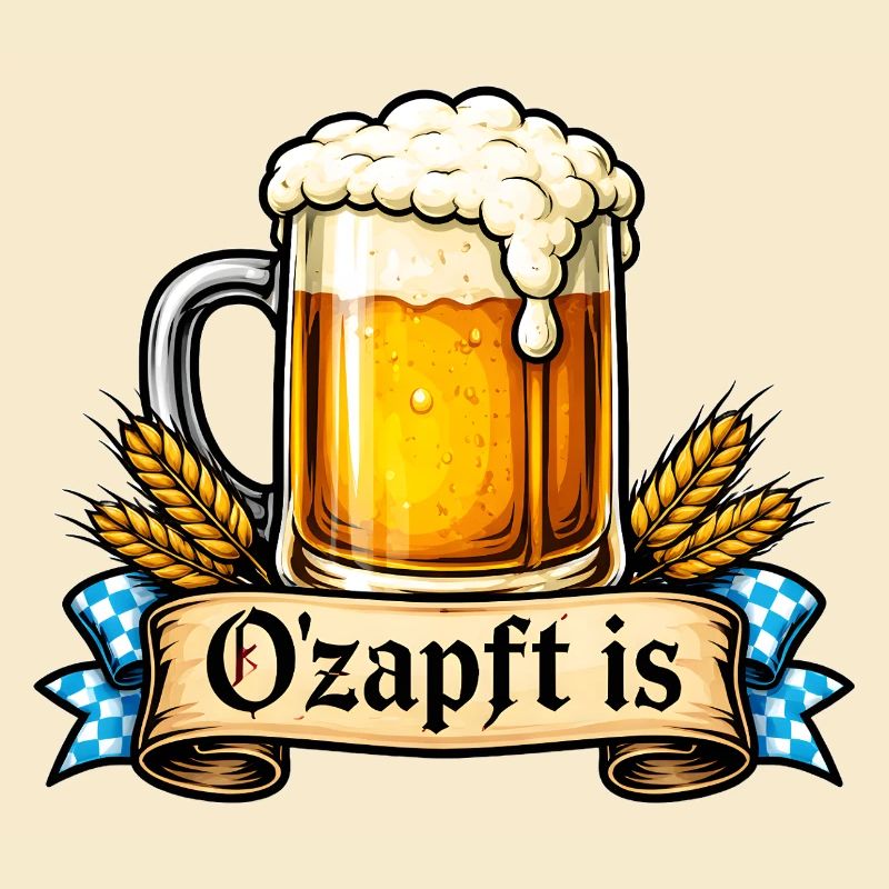 O'zapft is – Bayerischer Spruch