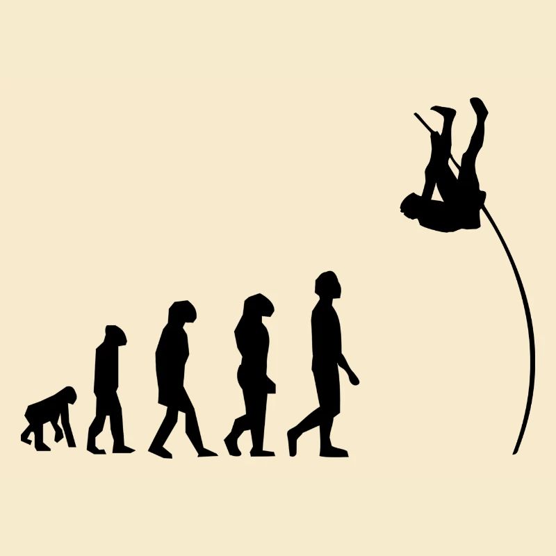Pole vault evolution