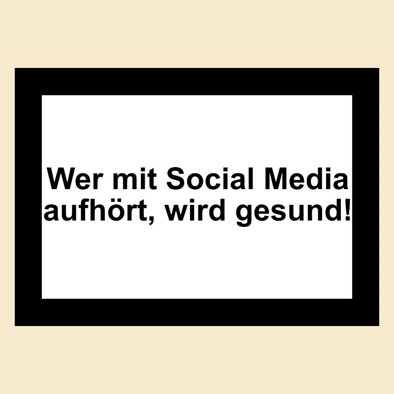 Wer mit Social Media aufhört, wird gesund