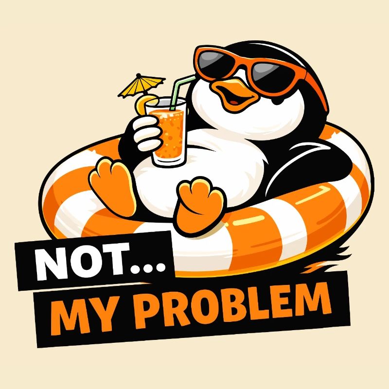 Ce n’est pas mon problème Penguin Chill
