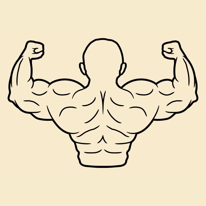 Strong poor bald head